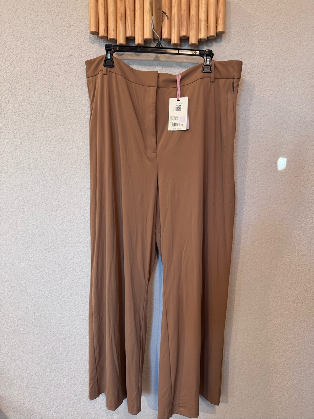 Brown Wide Leg High Rise Trousers NWT Women’s Dress Pants - Picture 2 of 11